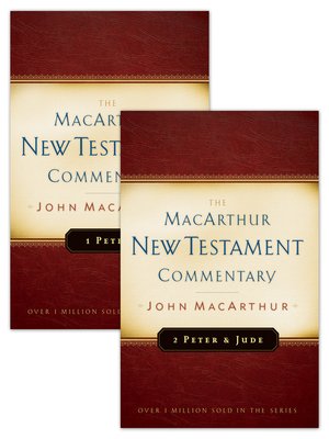 cover image of 1 & 2 Peter and Jude MacArthur New Testament Commentary Set